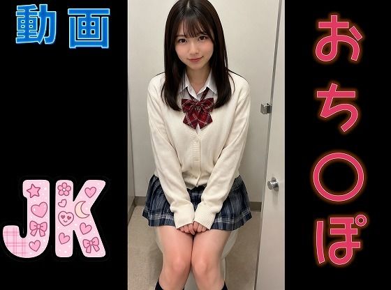 トイレで激しこおち○ぽJK 画像1