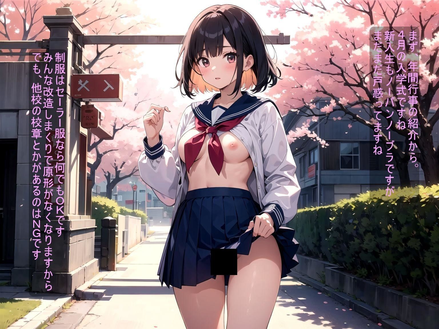 ノーパンノーブラ学園 学園案内 画像1
