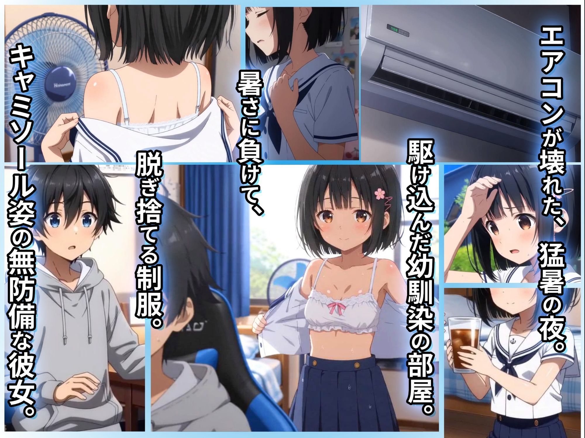 俺の幼馴染がエロいわけがない 〜夏の扇風機から始まる物語〜 サンプル画像1
