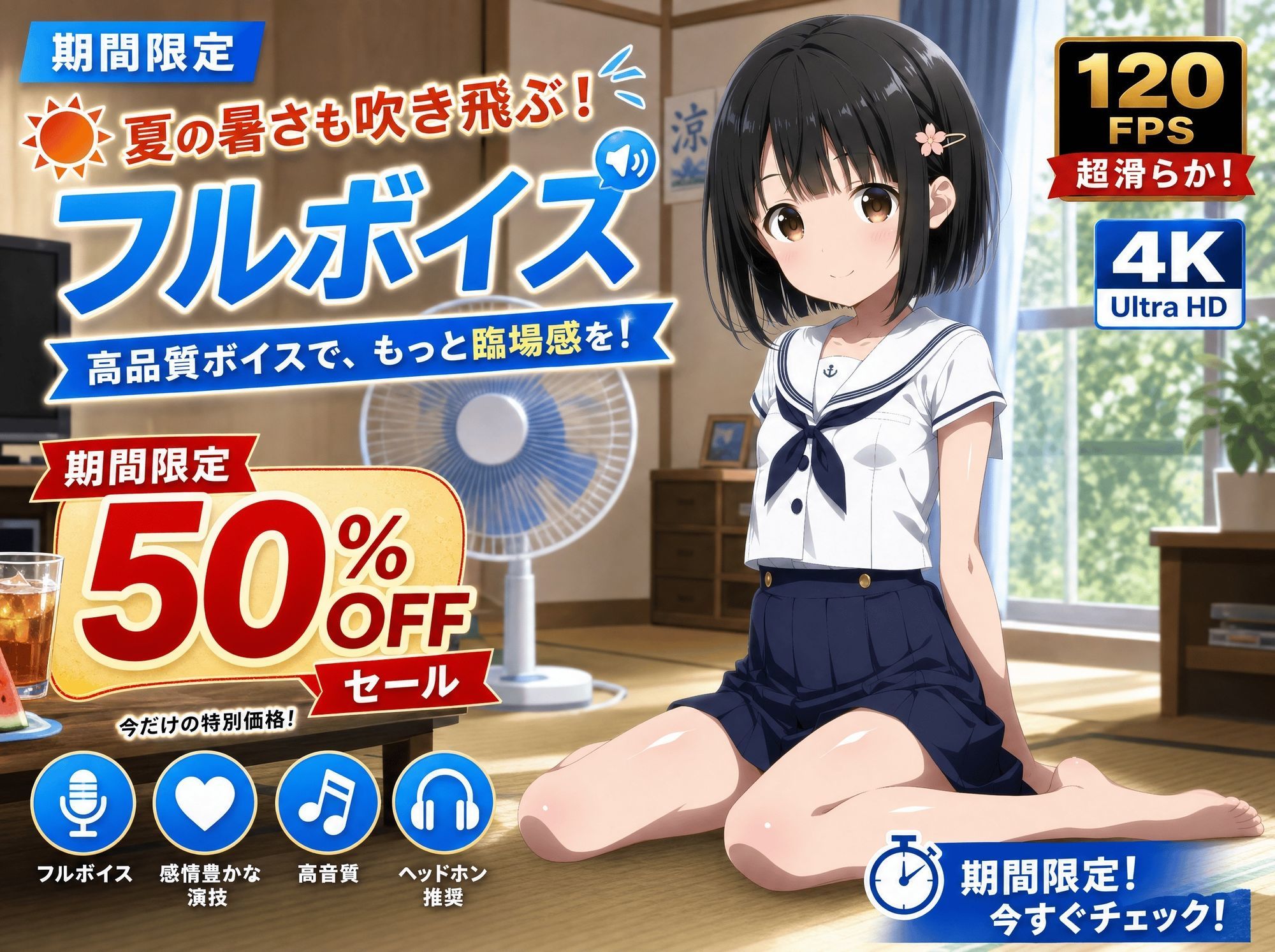 俺の幼馴染がエロいわけがない 〜夏の扇風機から始まる物語〜 サンプル画像4