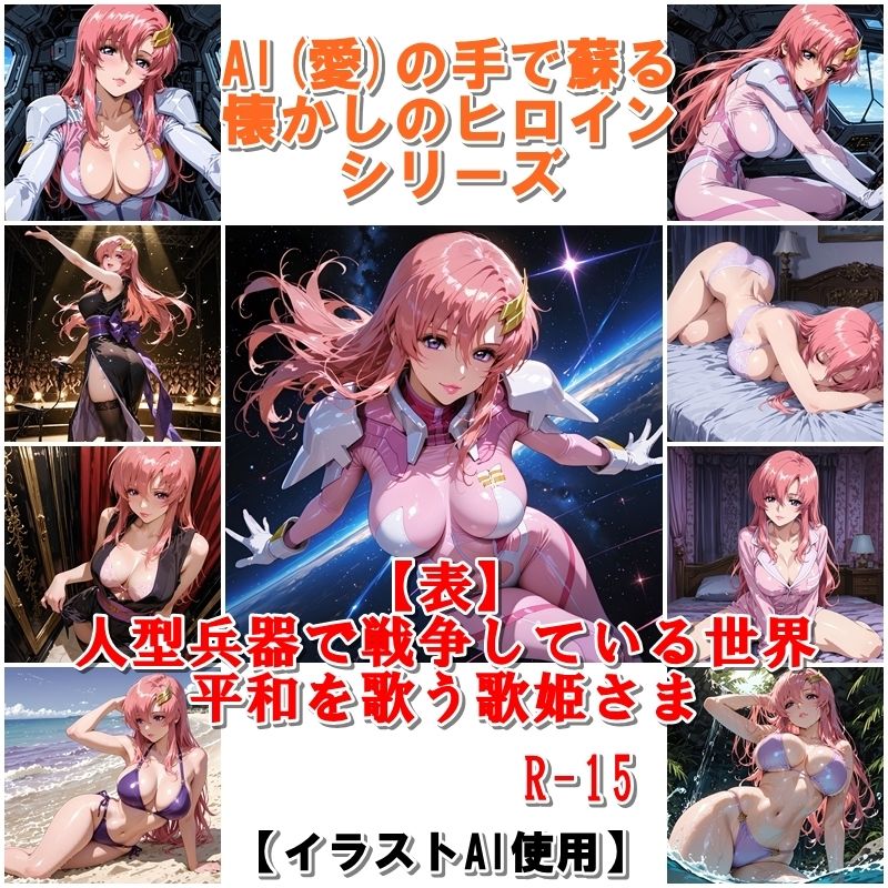 『【表】人型兵器で戦争している世界 平和を歌う歌姫さま』AIの手で蘇る懐かしのヒロインシリーズ 画像10