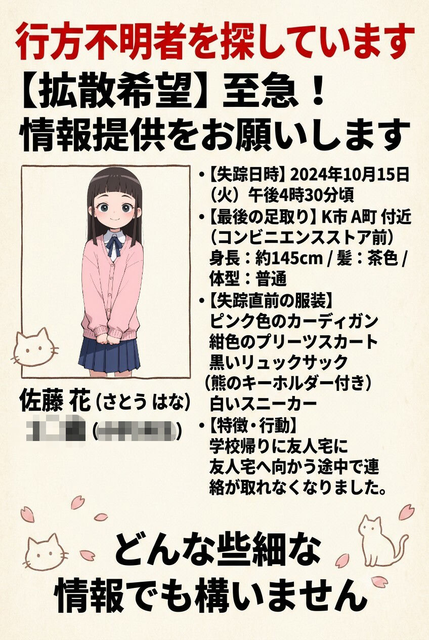 戻らない日常・行方不明編 サンプル画像 2