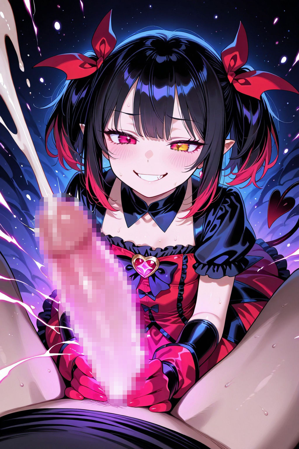 精液で淫魔に変わる魔法少女〜魔法少女の精液依存記録 画像3