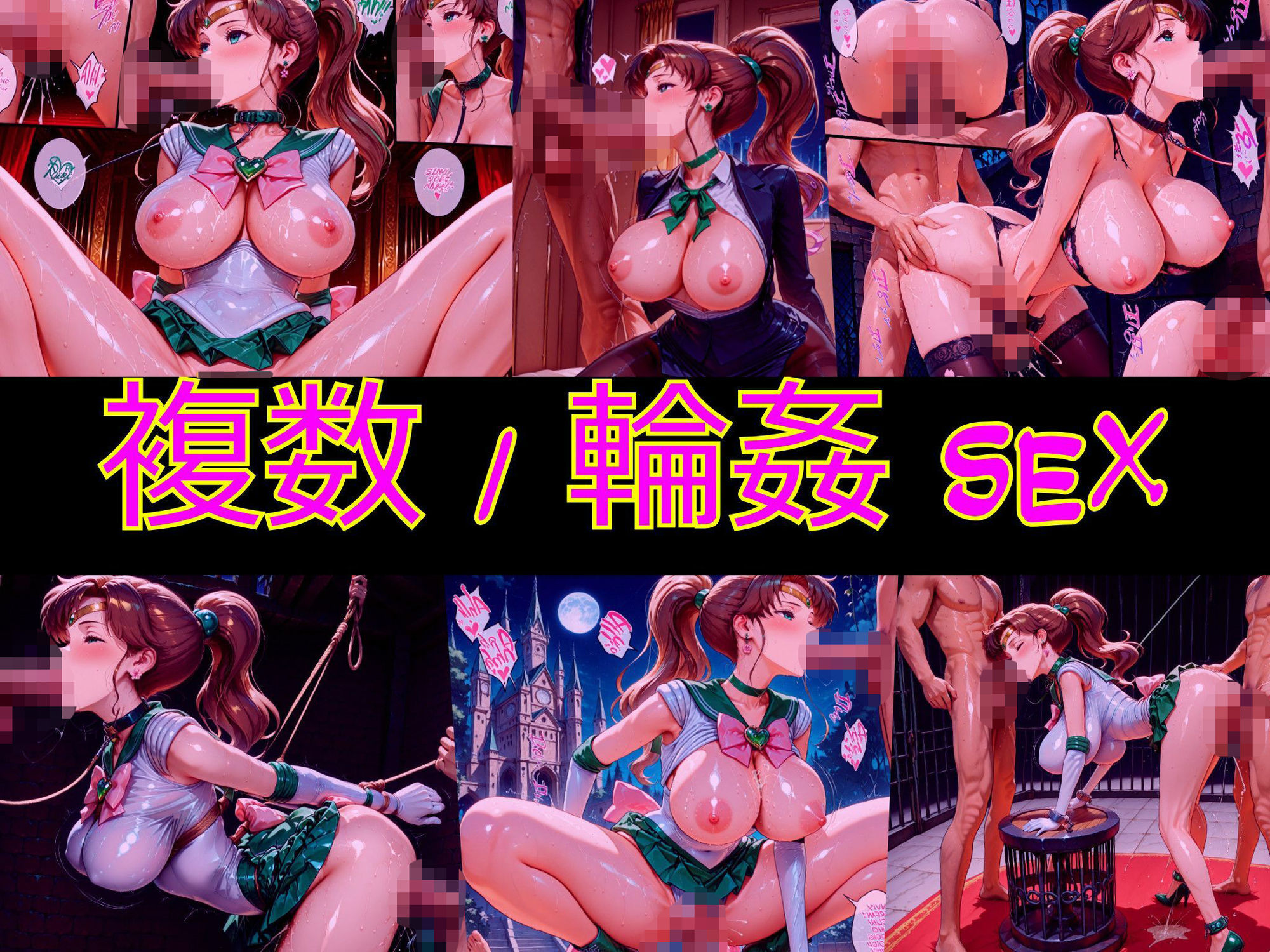 【衣装多種】ジュ〇ター、頼れる乙女の恥辱。鍛え抜かれた肉体が悦びに震え、恥じらいを捨てて媚態を晒す_SEXその他編 画像6