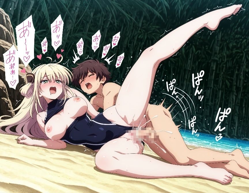 水着でおねショタ 「遊戯王 閃刀姫-レイ」 サンプル画像 7