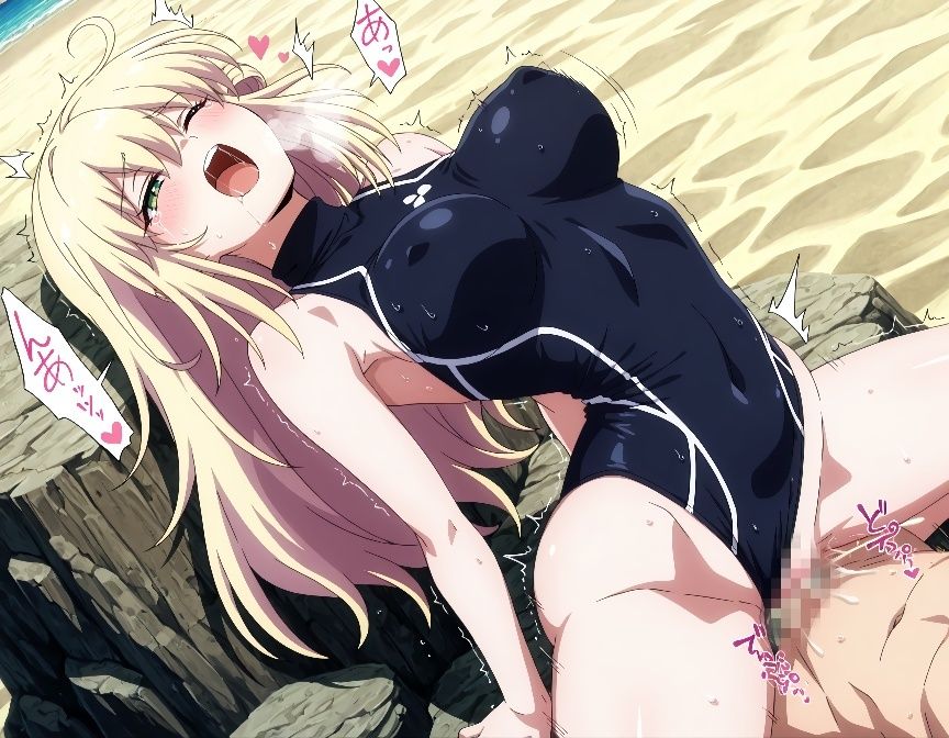 水着でおねショタ 「遊戯王 閃刀姫-レイ」 サンプル画像 11