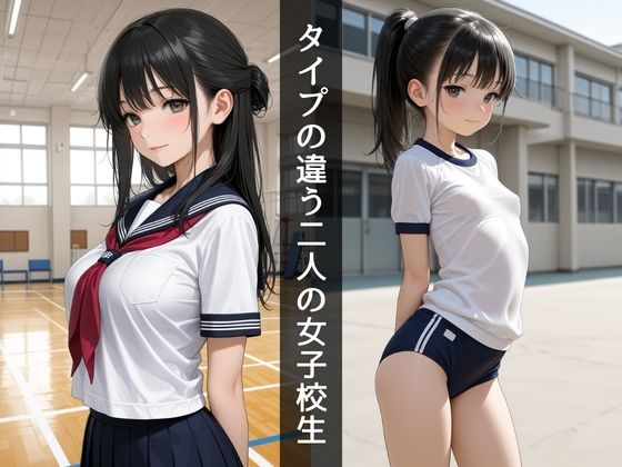 【女子校生】部活に打ち込むスポーツ女子〜タイプの違う二人を好き放題！〜 サンプル画像 2