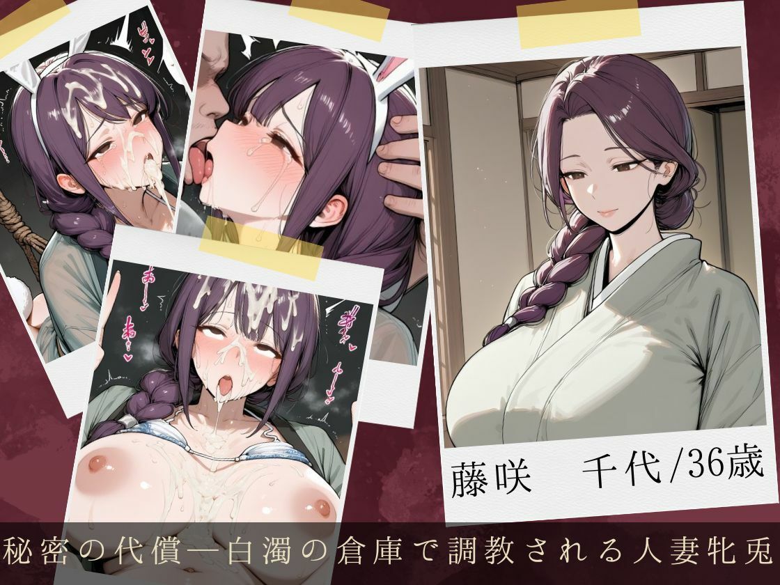 服従ぶっかけ家畜化便器〜しきたりに縛られた和装人妻が快楽を貪るペットに堕ちるまで〜 画像3