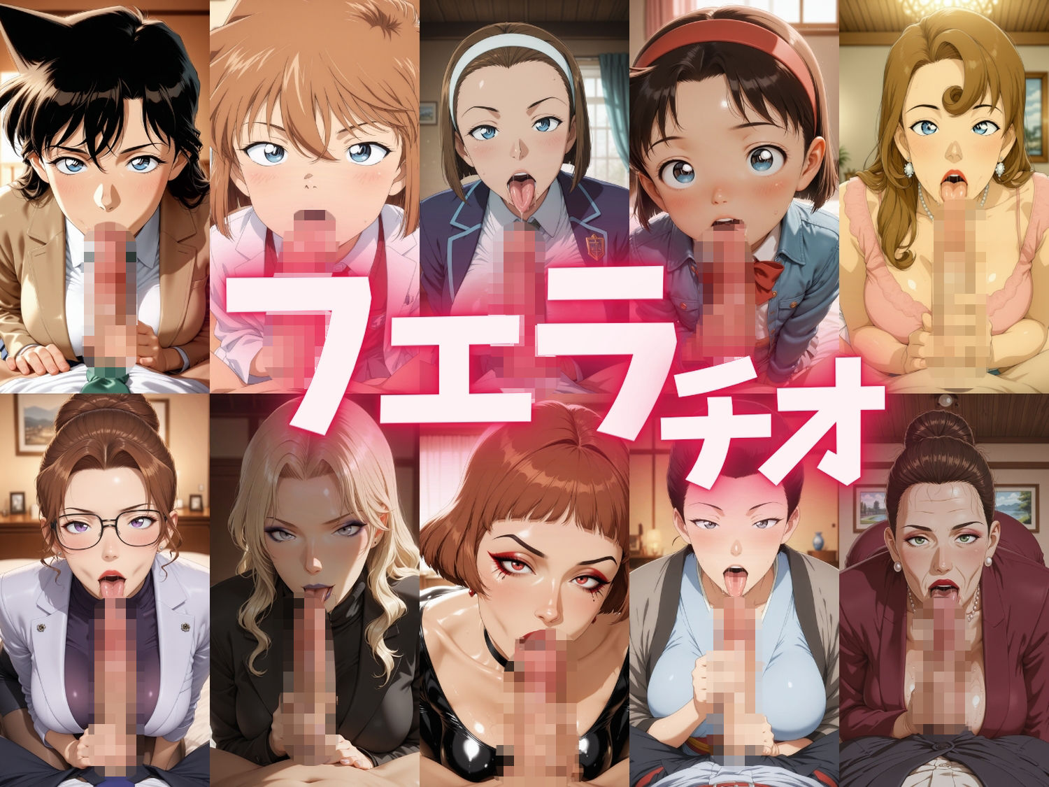 【総集編】名探偵コ●ン【ぬるぬるアニメ】 サンプル4