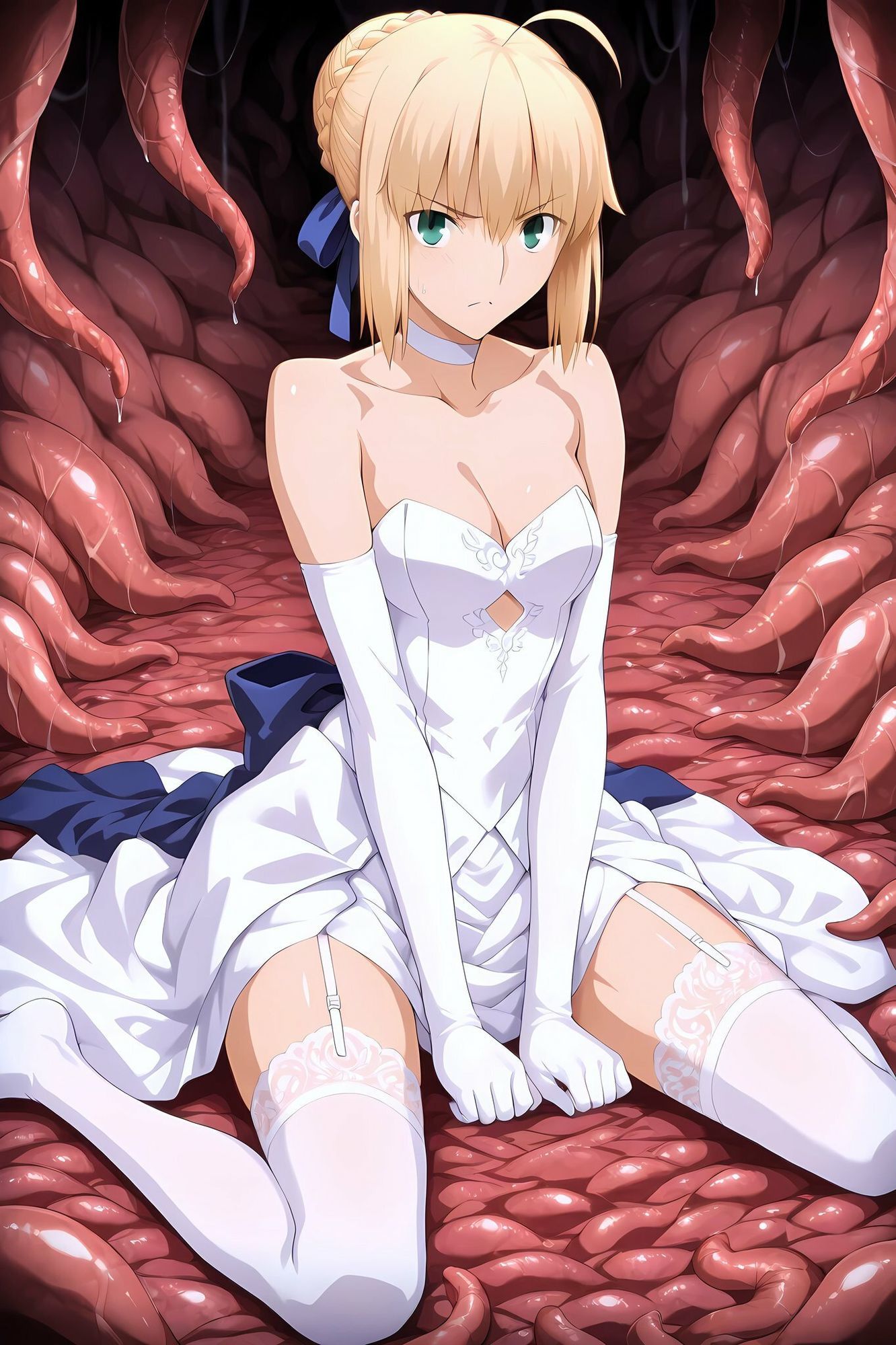 騎士王を触手調教 画像1