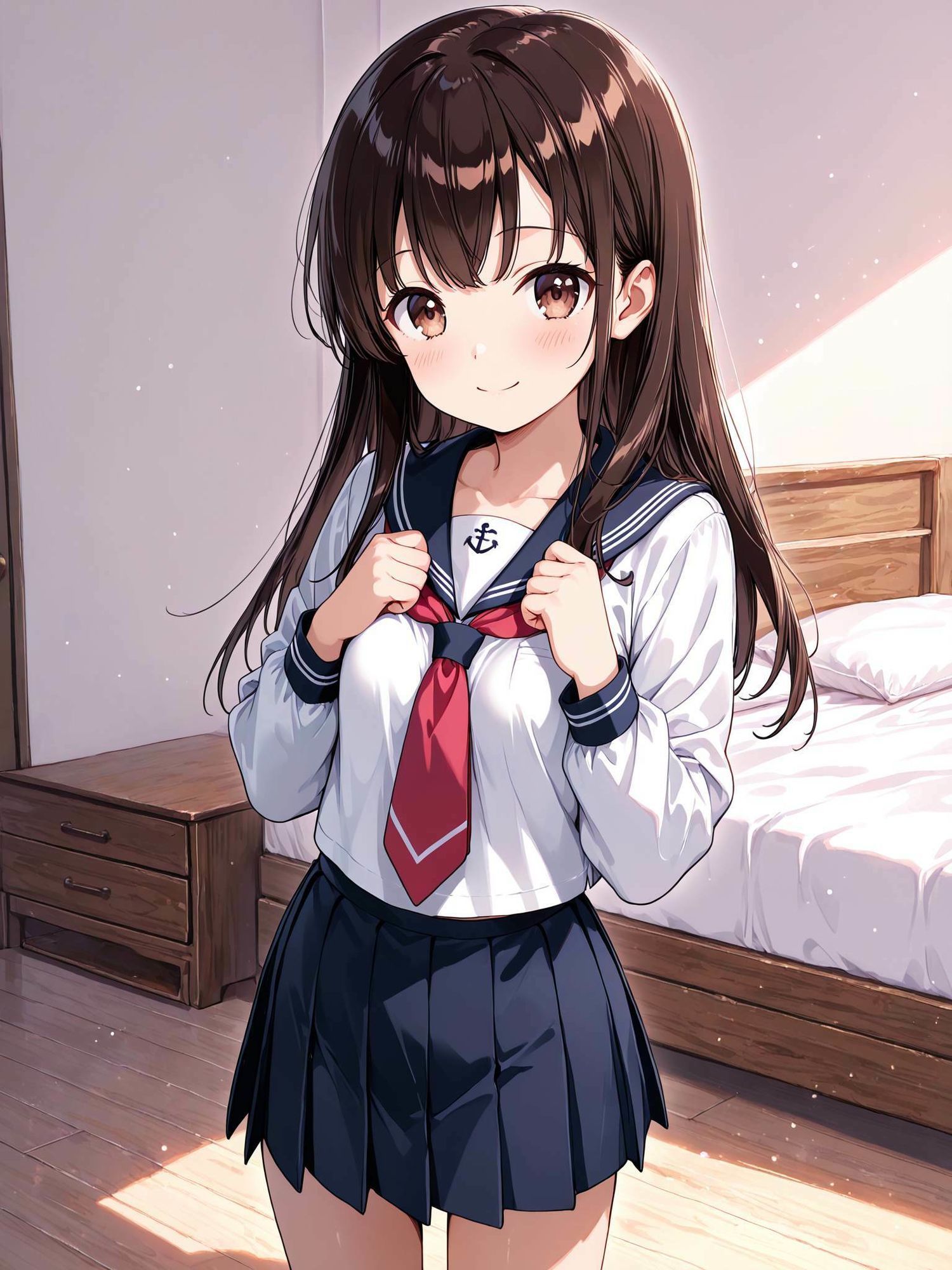 【動画付き】ちっぱい女子校生 〜誘惑がやばい〜 サンプル画像 2