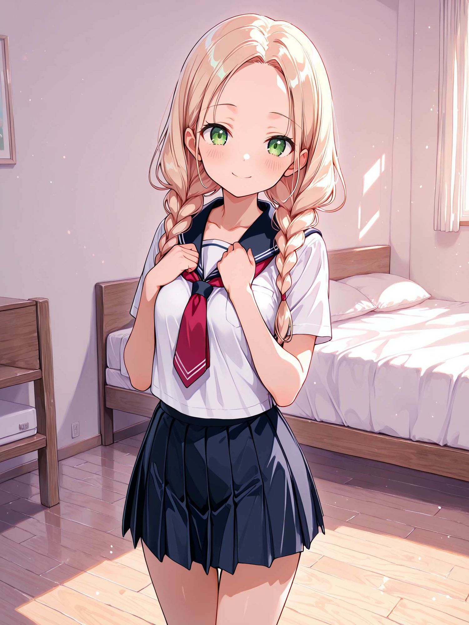 【動画付き】ちっぱい女子留学生 〜性に興味津々！〜 サンプル画像 2