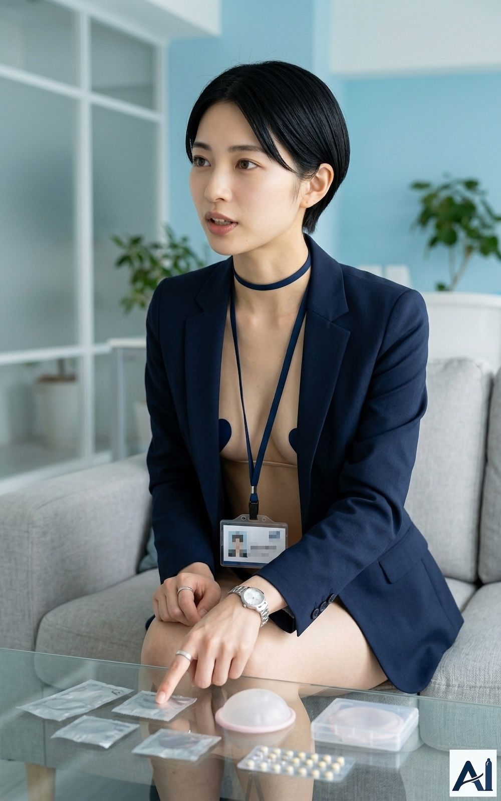 ［AI写真集］ AIC-Photo 不埒なハート Premier 07:みく（未来）「月曜の商談」完全解禁版 サンプル3