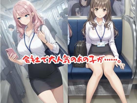 【458P】会社で大人気の美人OLがキモイおじさん達の標的に…痴○電車編1