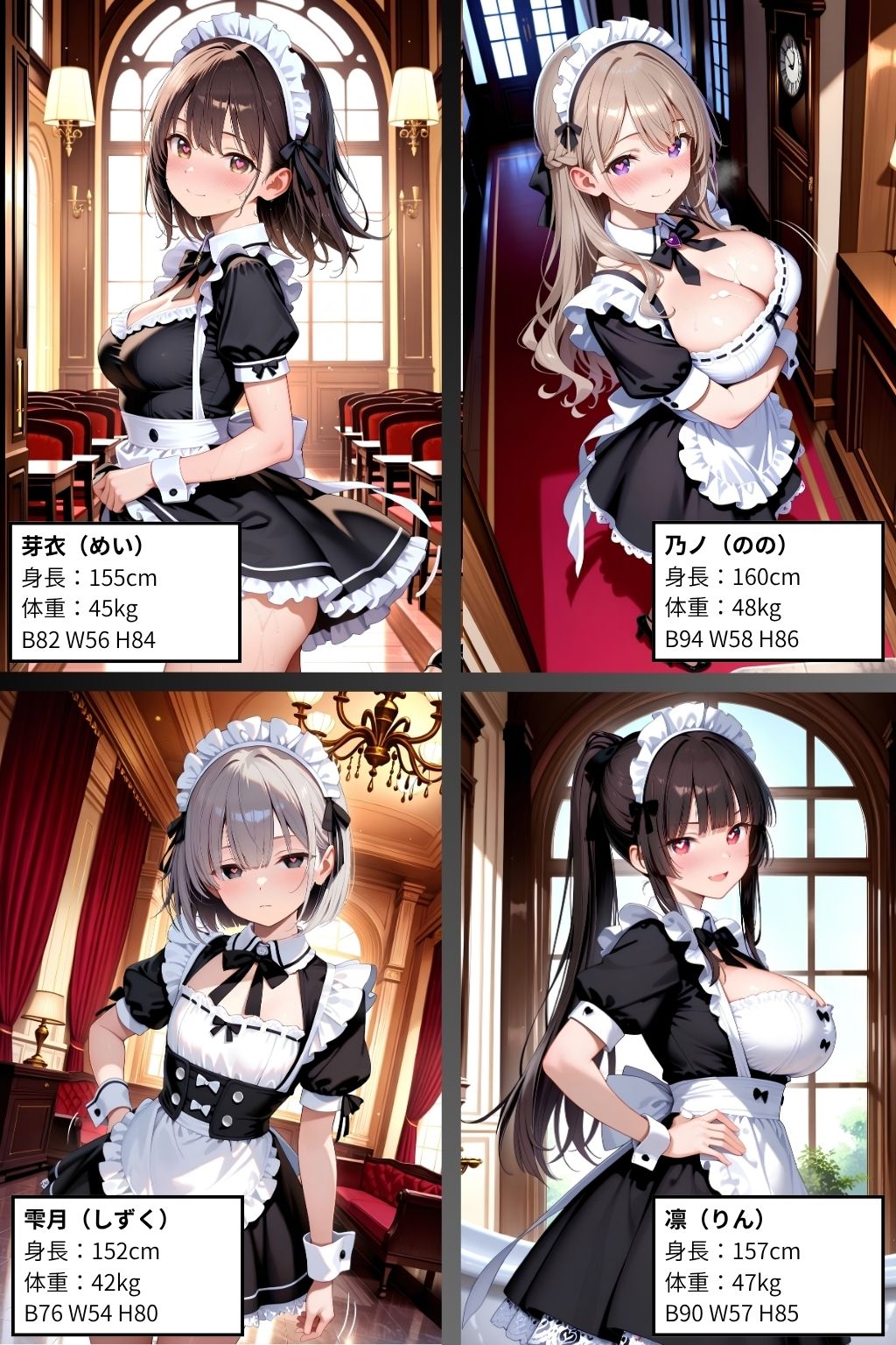 ようこそ禁断のメイドフェスへ（はーと） 2-1 〜 弱いところを徹底的にいじめまくり！大量潮吹き前戯で相性チェック！（芽生・乃ノ 編） 〜 画像7