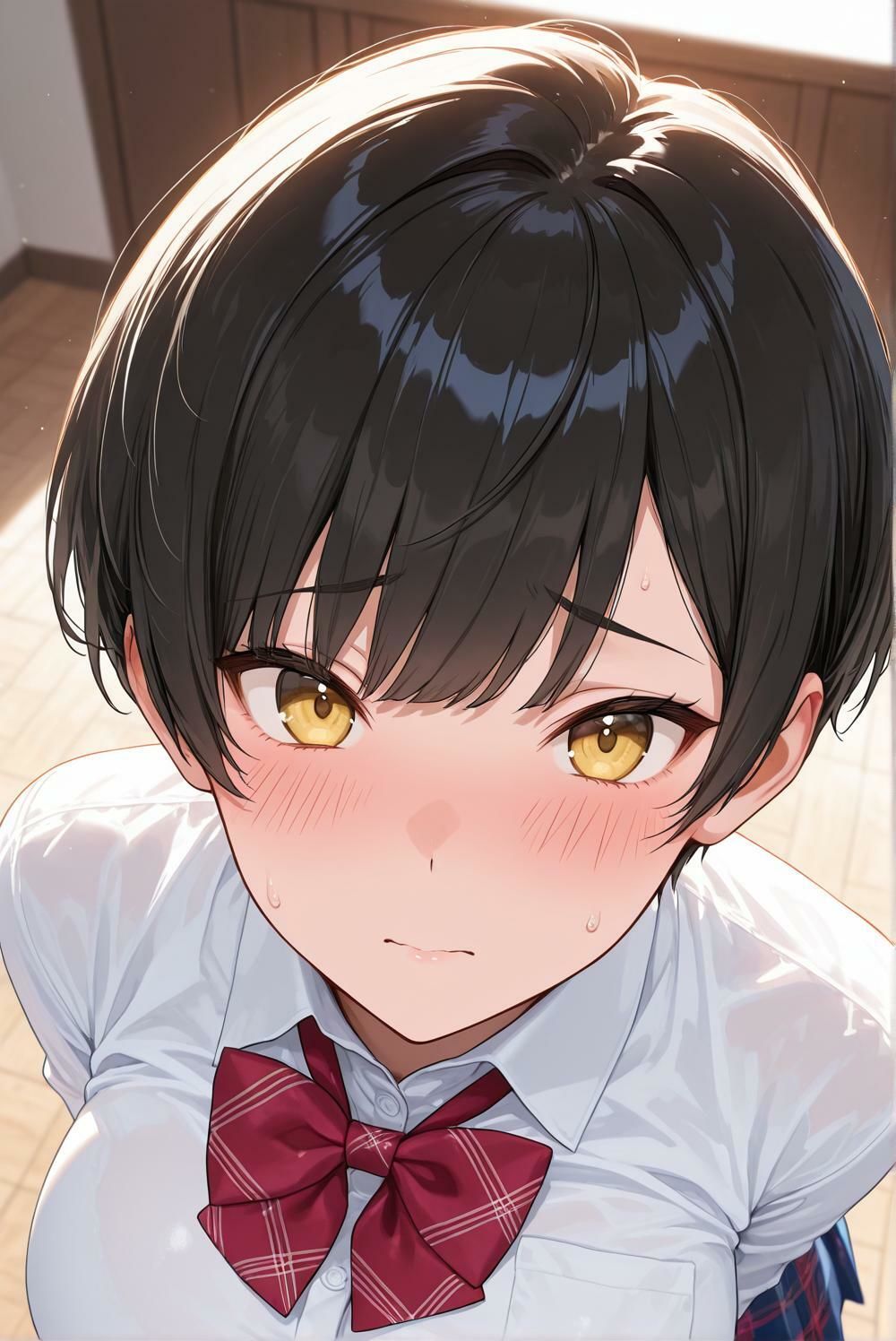女子校生メス堕ち 〜陸上やってそうな黒髪女子に種付け性指導編〜 画像1