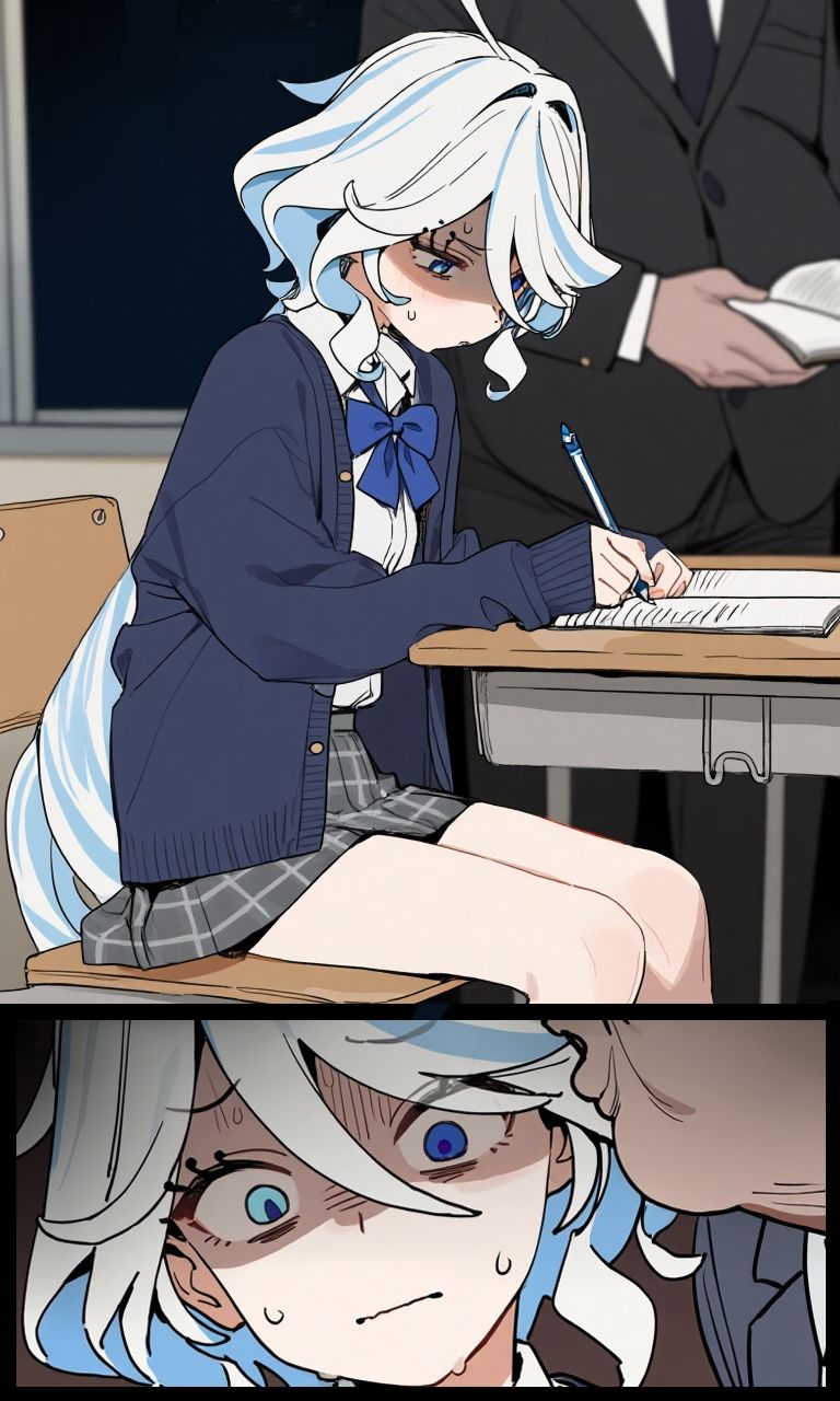 呼び出し中出しフリーナ学校編 画像3