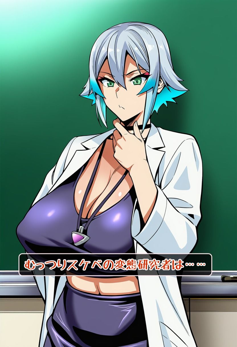 女研究者メスケモTF実験室! 画像1