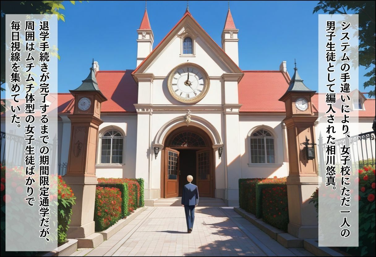 間違って女子校に入学したらムチムチ女子校生に毎日中出しを要求される学園生活〜放課後甘々Wヒロイン編〜 画像1