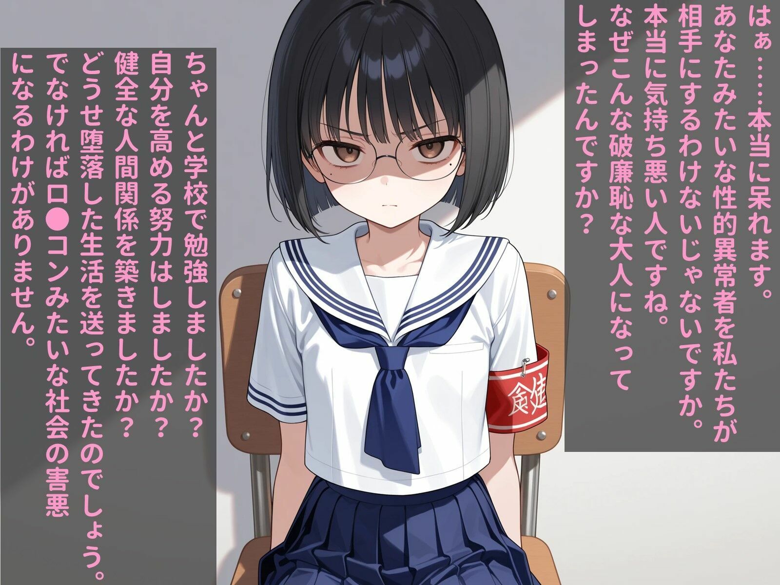 あなたを風紀委員が徹底的にいじめます！ サンプル画像 3