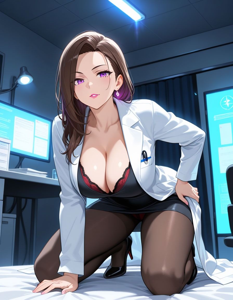 気が強めの人妻女医師がアへ顔でいきまくる 画像2
