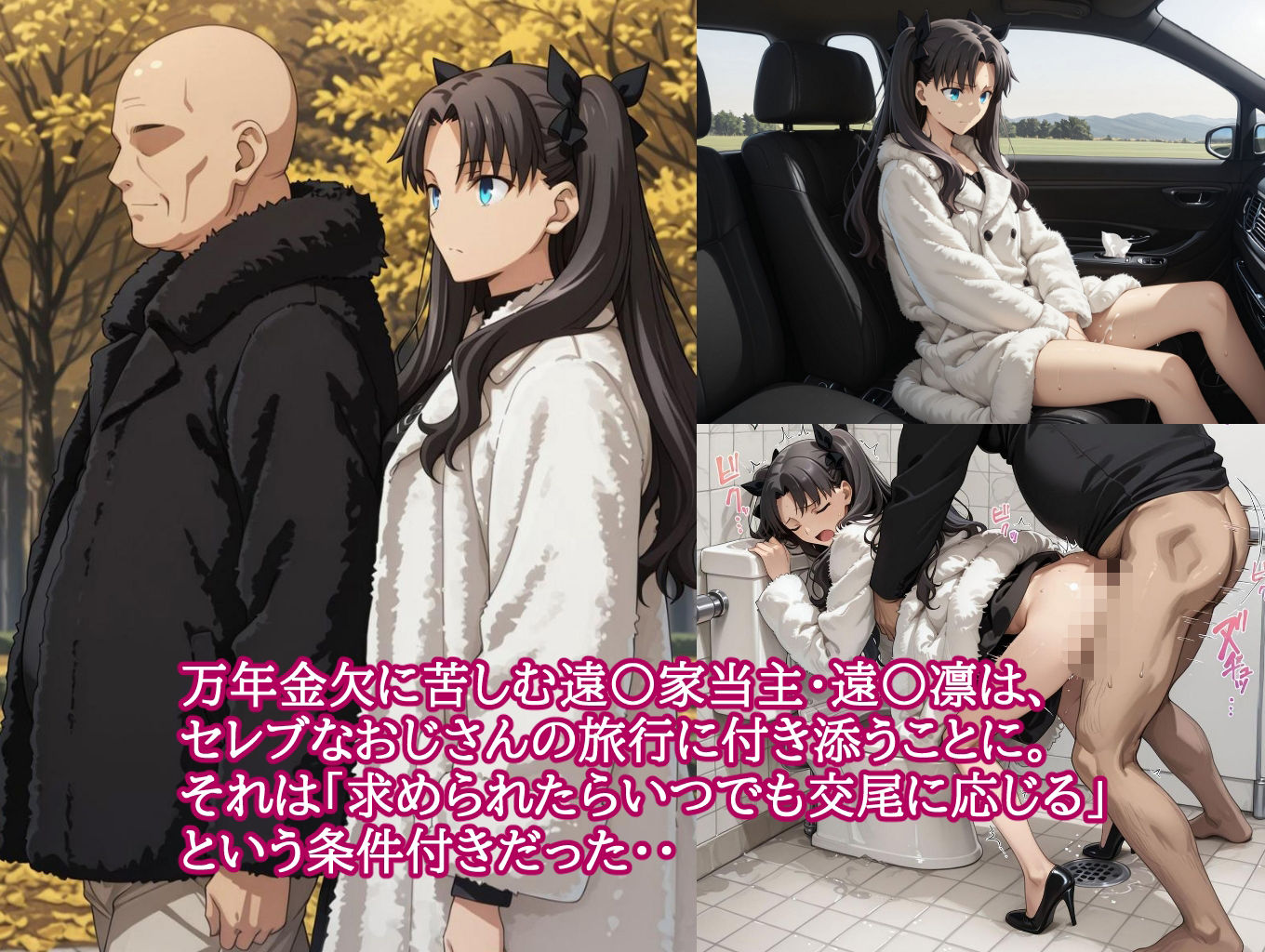 おじさんと交尾旅行 遠〇凛 サンプル1