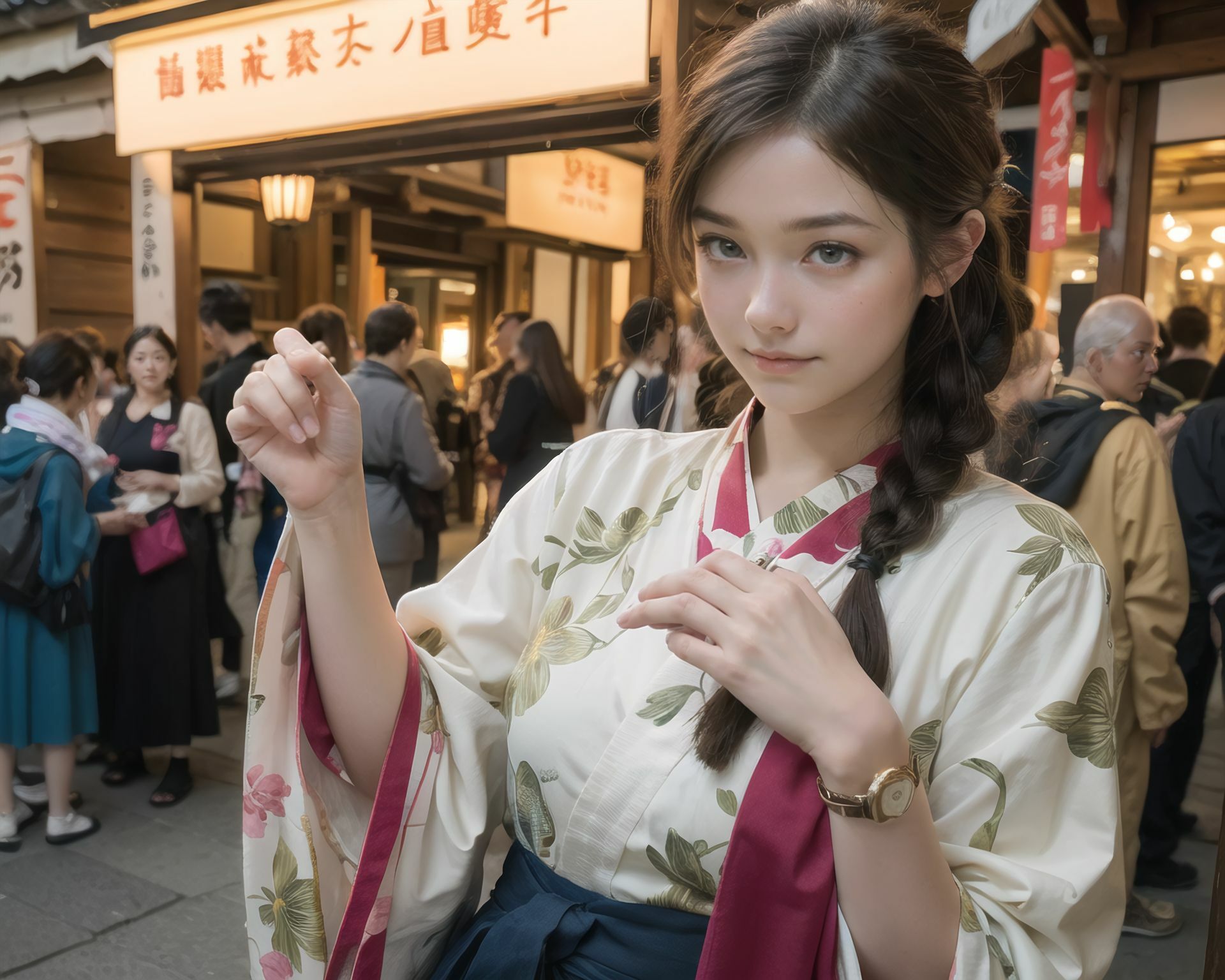 AI美少女写真集 素顔の RUNA - （3） 〜夏祭りに揺れる静かな光〜 サンプル画像 11