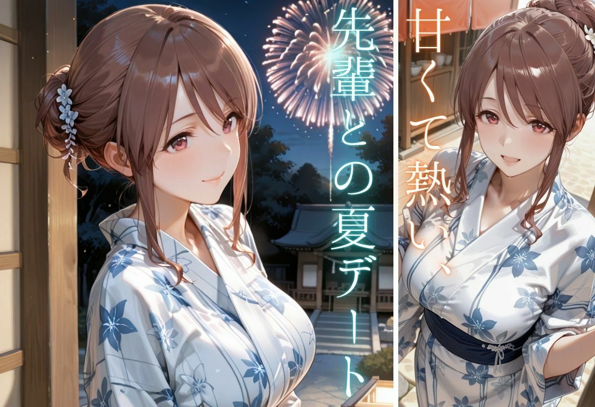 先輩との夏...花火デートからびしょ濡れ本殿SEX 画像5