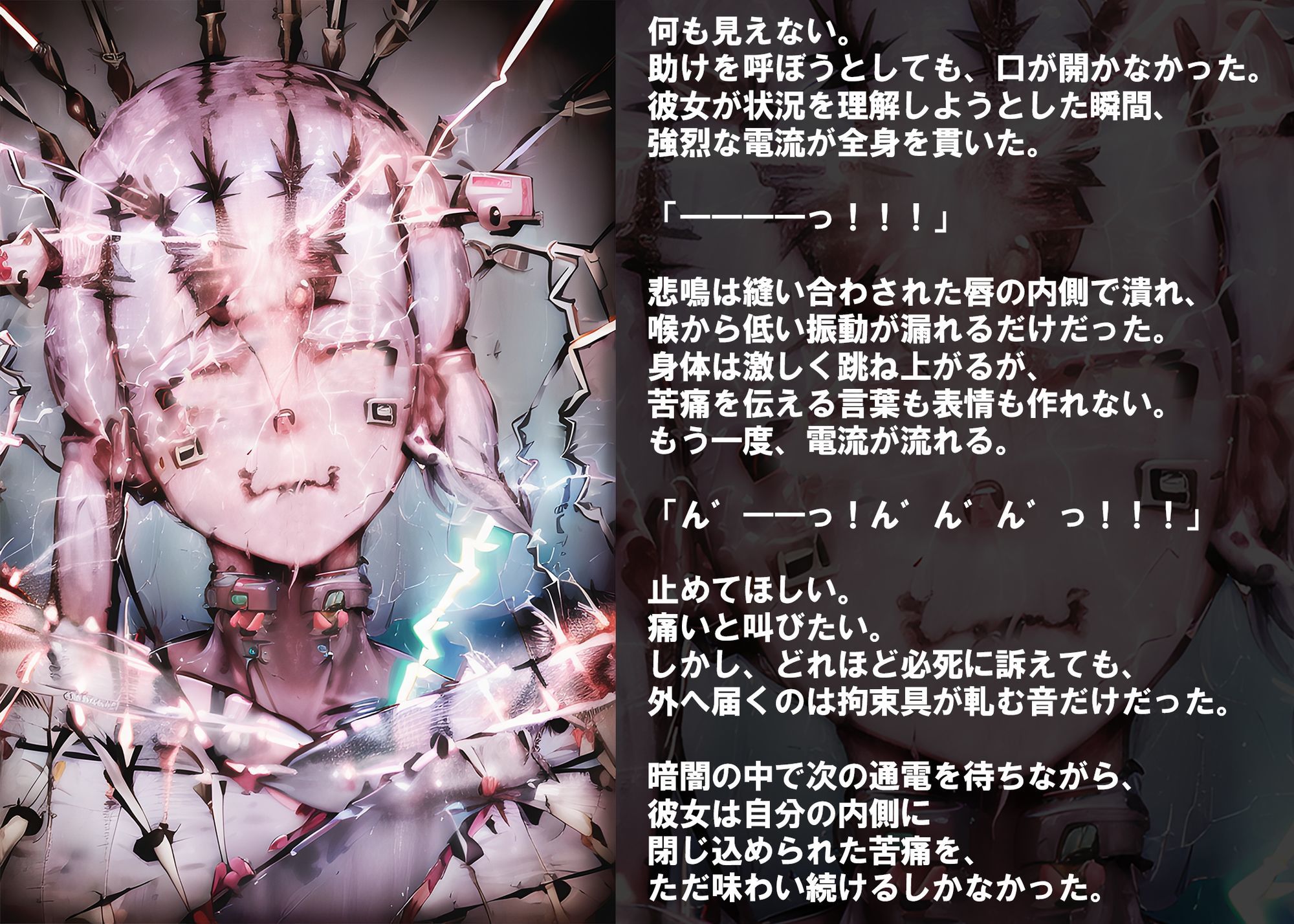 少女電流拷問館 囚われの少女たちを襲う終わることのない電流拷問の記録 〜第二棟〜 サンプル画像 7
