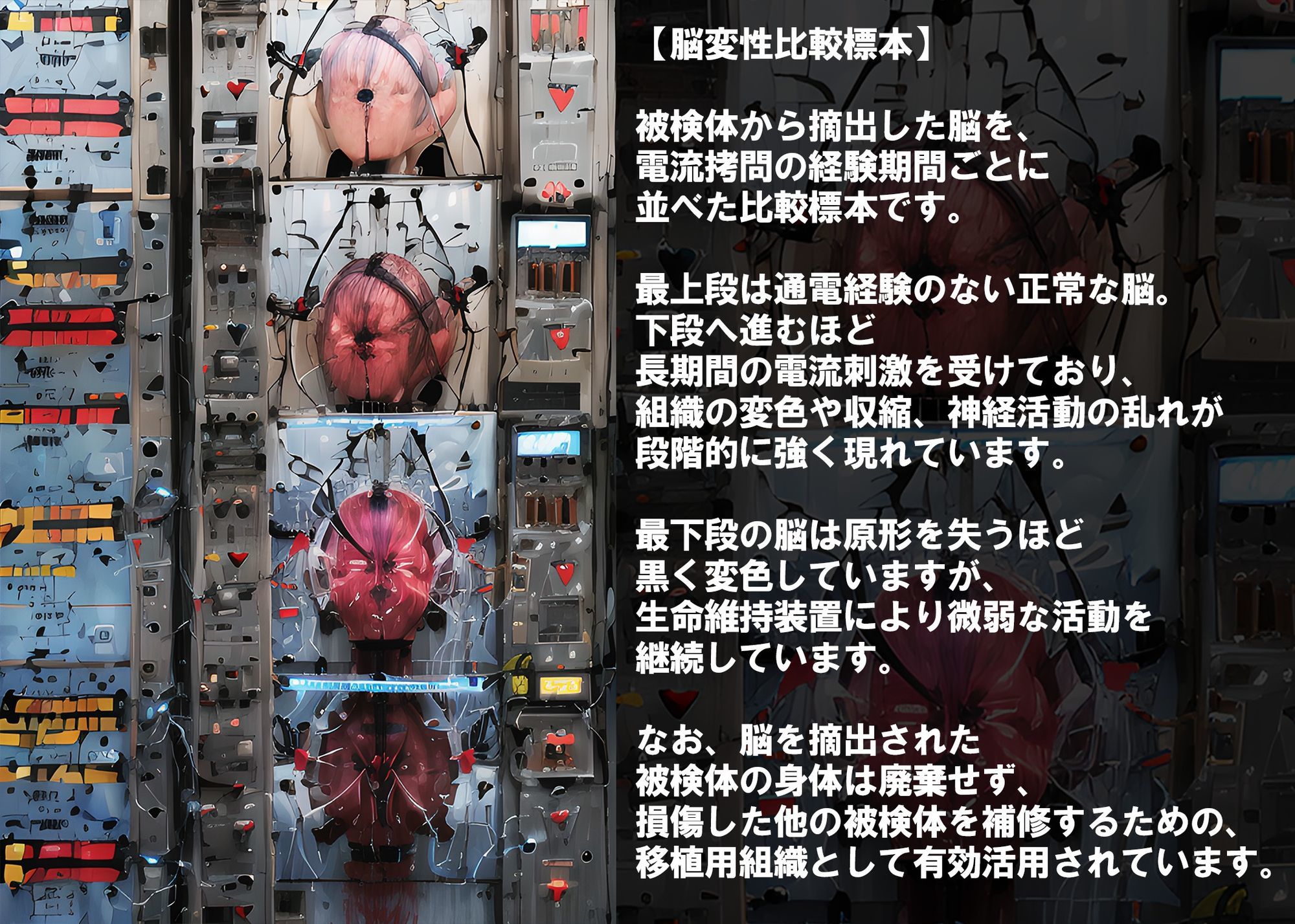 少女電流拷問館 囚われの少女たちを襲う終わることのない電流拷問の記録 〜第二棟〜 サンプル画像 8