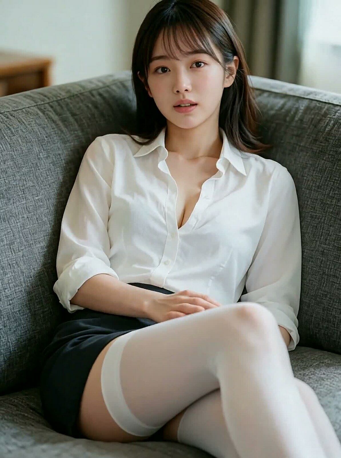 【新人OL】就活明けの子（22） スーツを脱いだ部屋での「素」全31本の作品画像 8