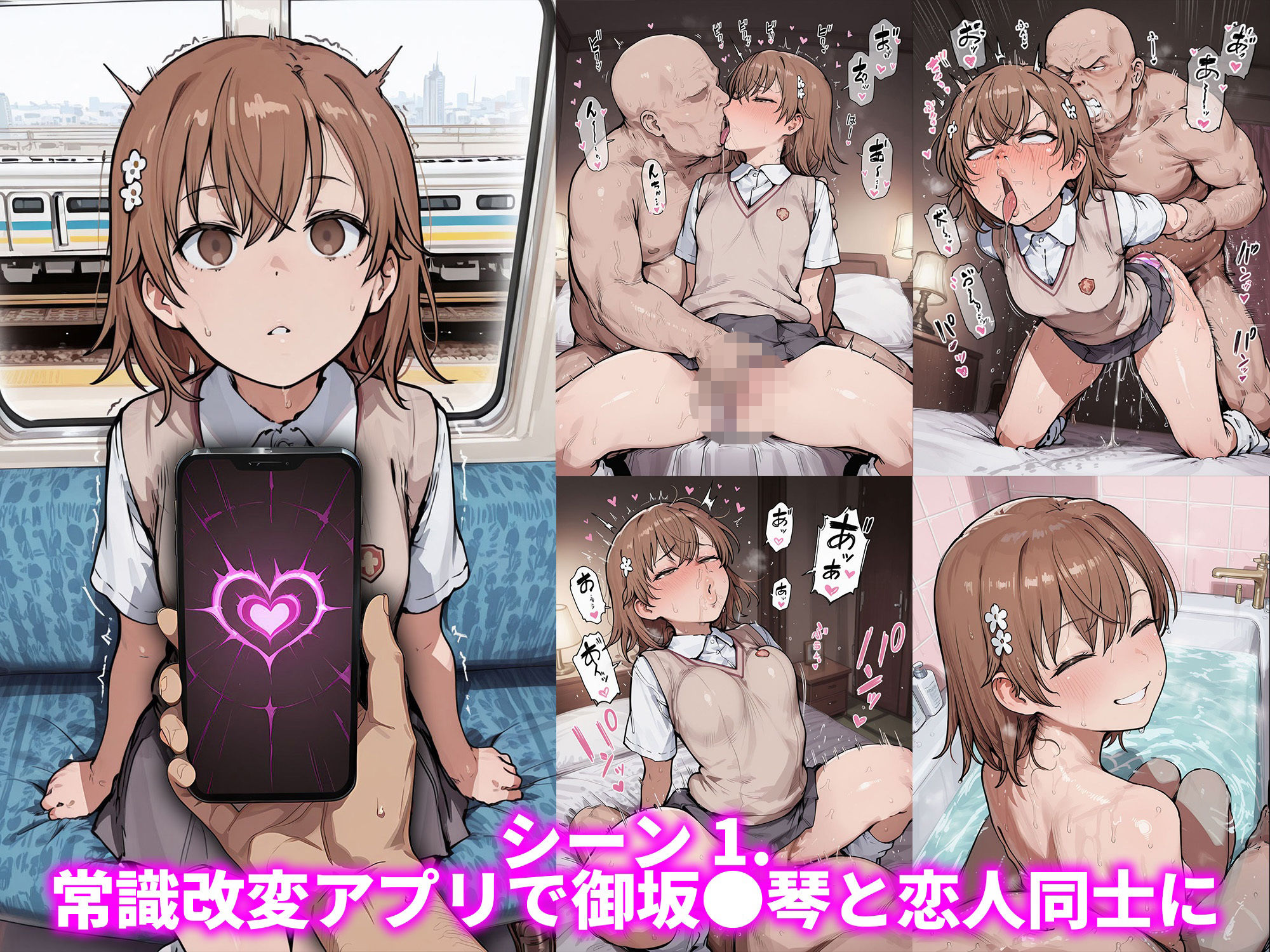 御坂●琴と（常識改変アプリで孕ませてから）幸せな結婚がしたい 画像2