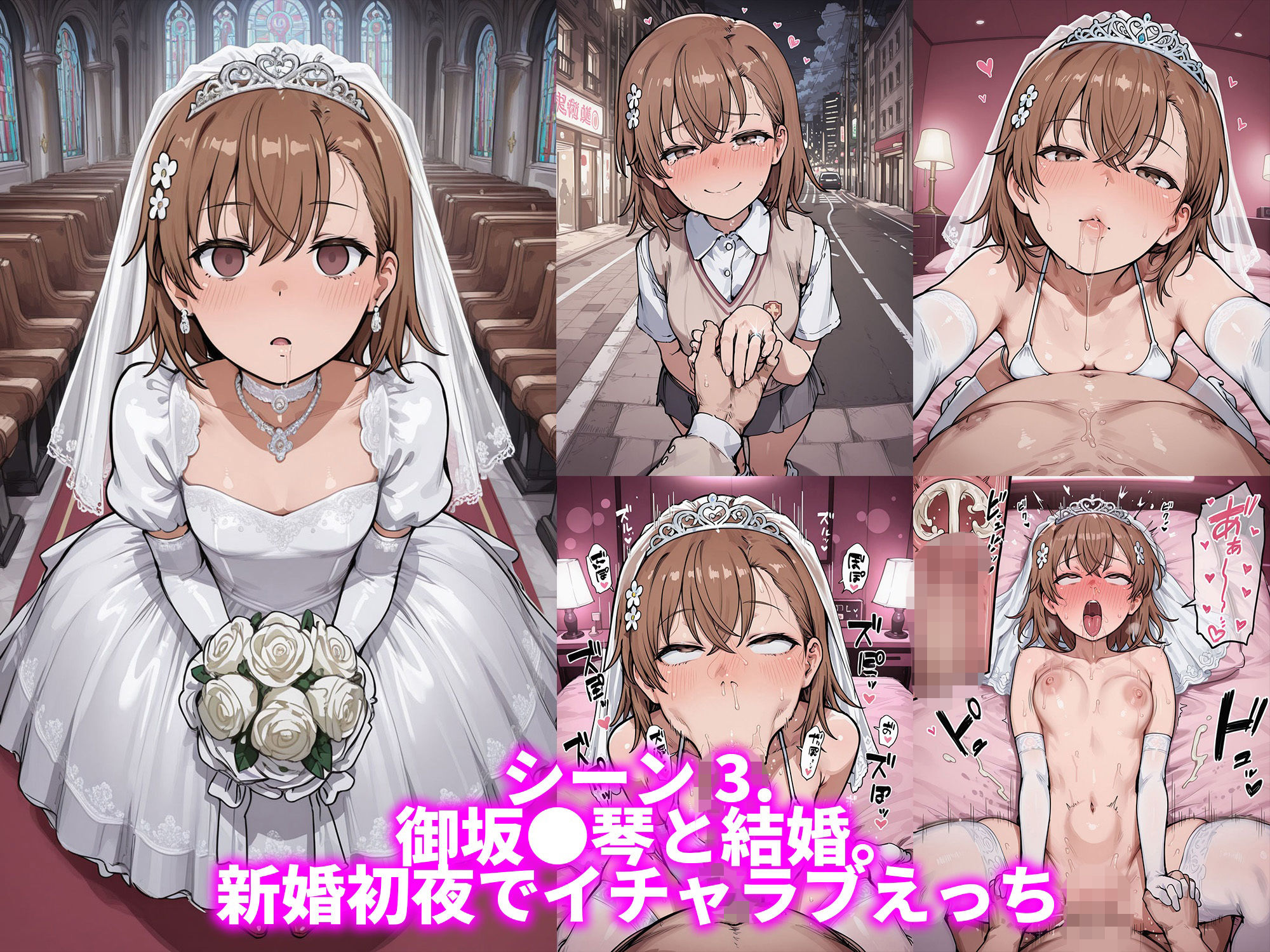 御坂●琴と（常識改変アプリで孕ませてから）幸せな結婚がしたい 画像4