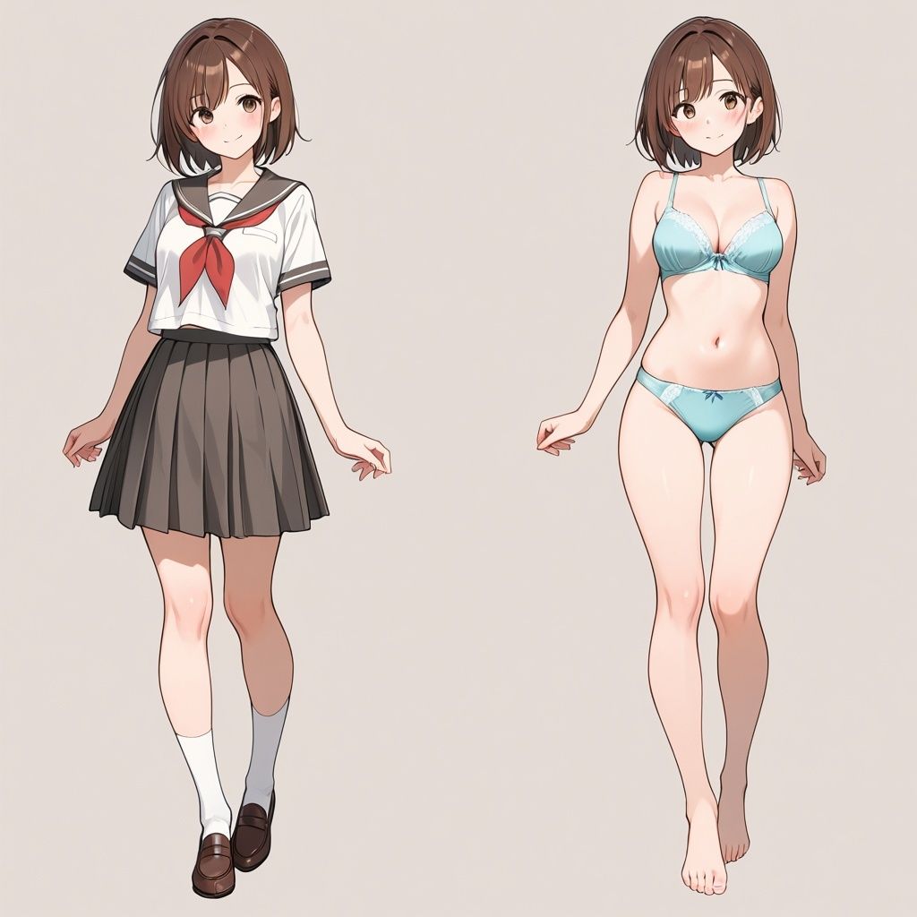 セーラー服のあの子は、下着姿が一番かわいい。 画像2