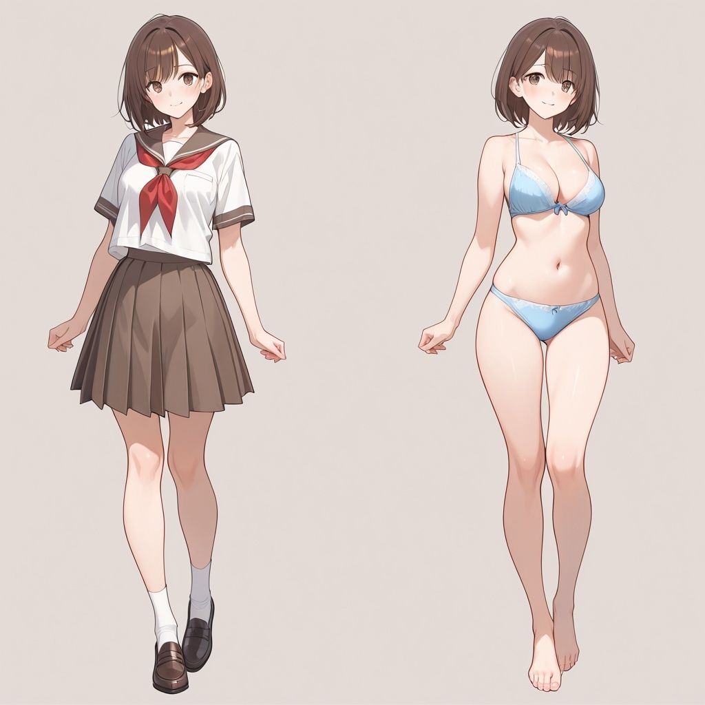 セーラー服のあの子は、下着姿が一番かわいい。 画像3