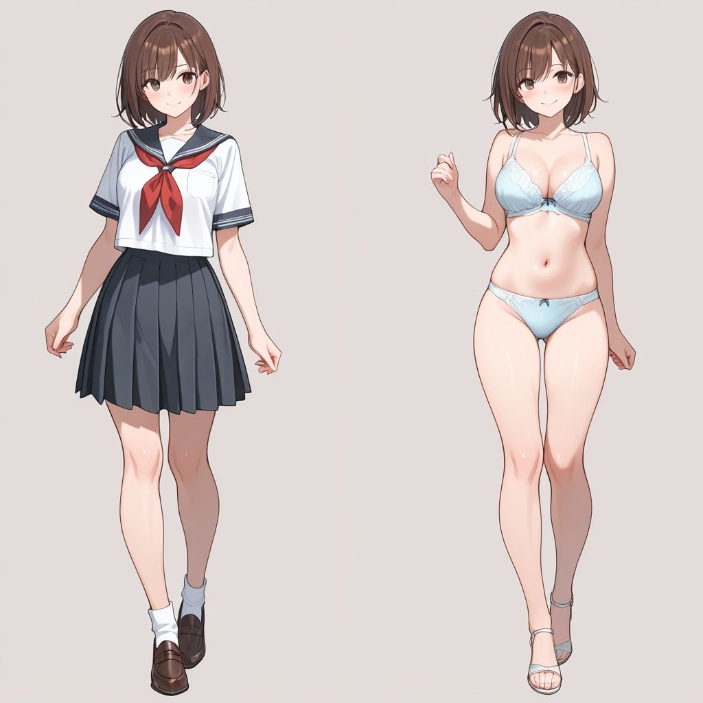 セーラー服のあの子は、下着姿が一番かわいい。 画像5