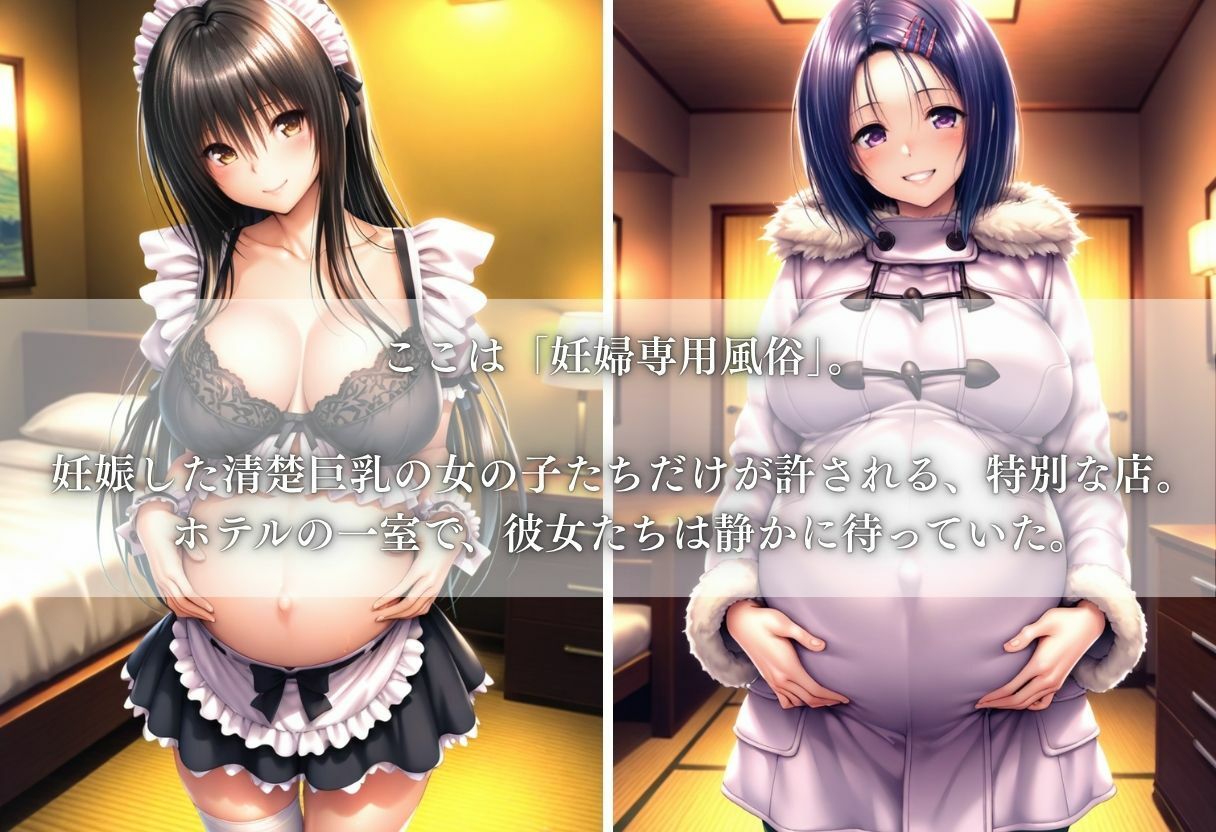 妊婦専用風俗〜清楚巨乳を全員支配〜 Vol.1 サンプル1