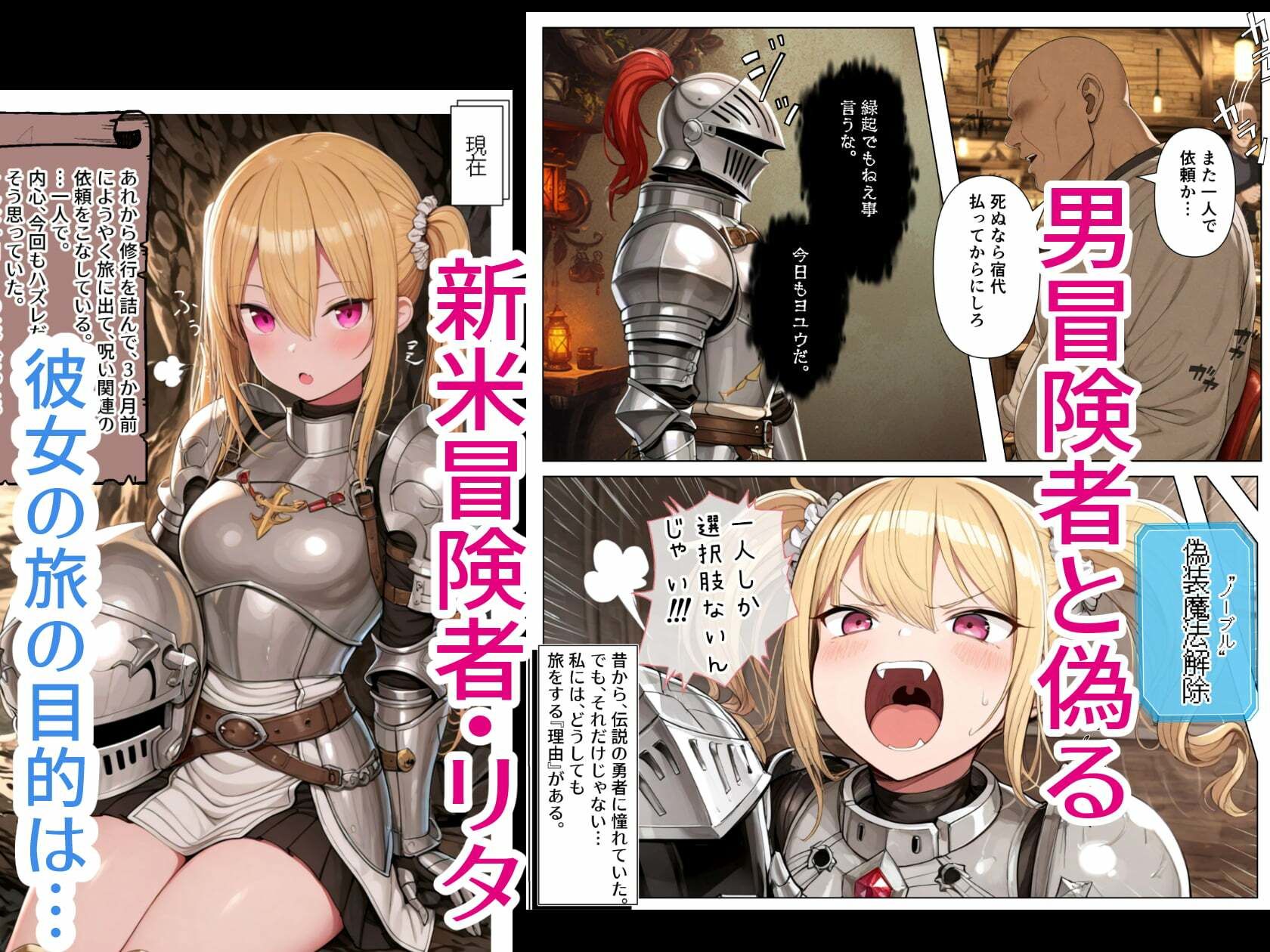 私の冒険日記は…敗北記録になりましたっ（はぁと） サンプル3