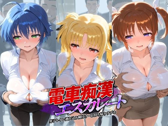 電車痴●エスカレート 魔〇少女リリカルなのは