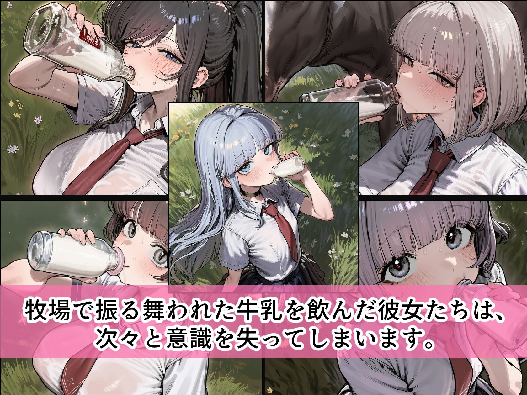 BreedingParty 爆乳ギャルの繁殖牛化計画 〜選ばれたら最後、繁殖雄のつがいとなるまで〜 第二話 先生とさくら サンプル3