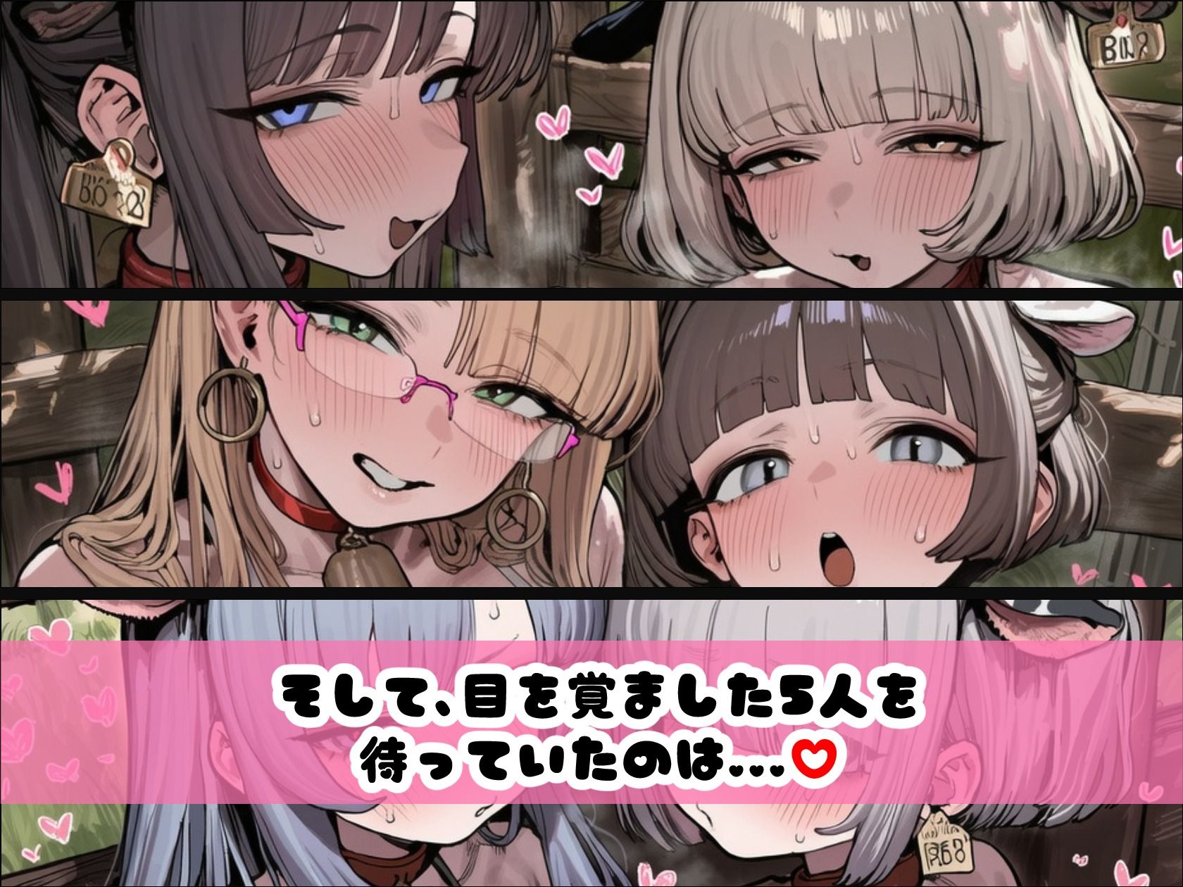 BreedingParty 爆乳ギャルの繁殖牛化計画 〜選ばれたら最後、繁殖雄のつがいとなるまで〜 第二話 先生とさくら サンプル4