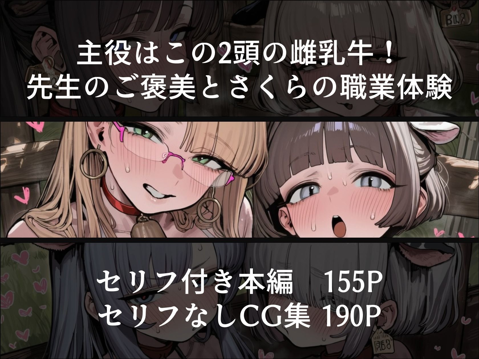 BreedingParty 爆乳ギャルの繁殖牛化計画 〜選ばれたら最後、繁殖雄のつがいとなるまで〜 第二話 先生とさくら サンプル5