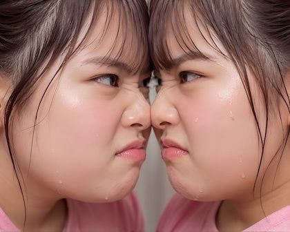 【同一CP】本物は自分と言い張り喧嘩する女 画像2