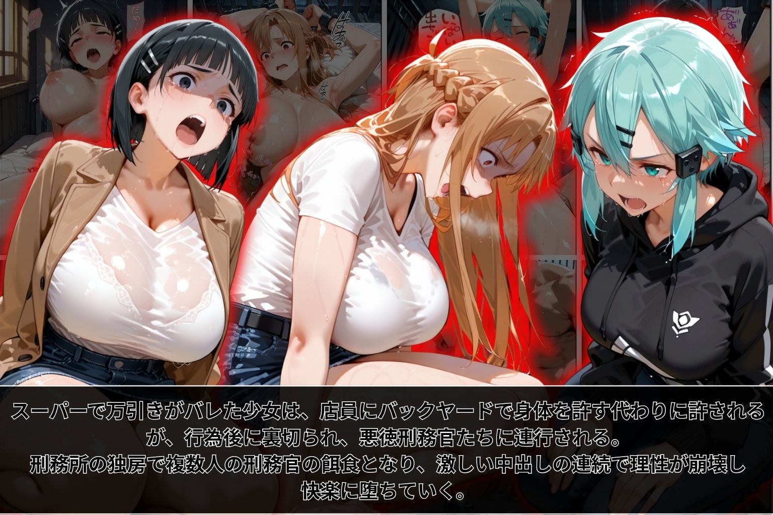 万引き女子‐店員に続き警官チンポで快楽堕ち！‐part21
