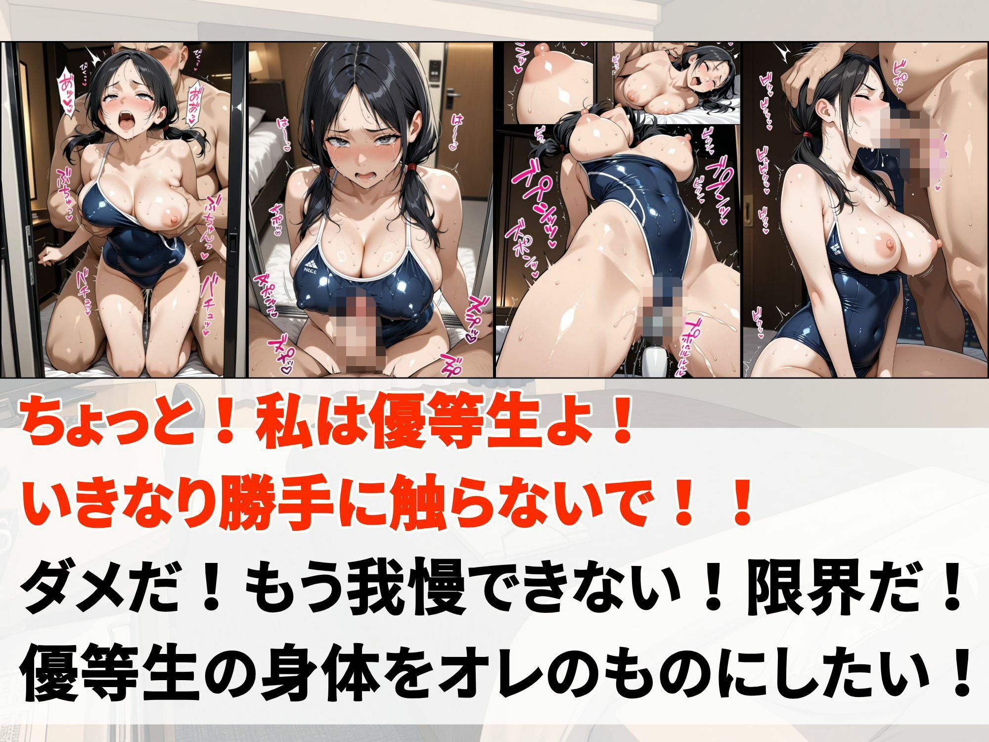 生意気優等生JKが初めてのP活で亀甲縛りにされ連続絶頂快楽堕ちした話 vol.2 九条沙織4
