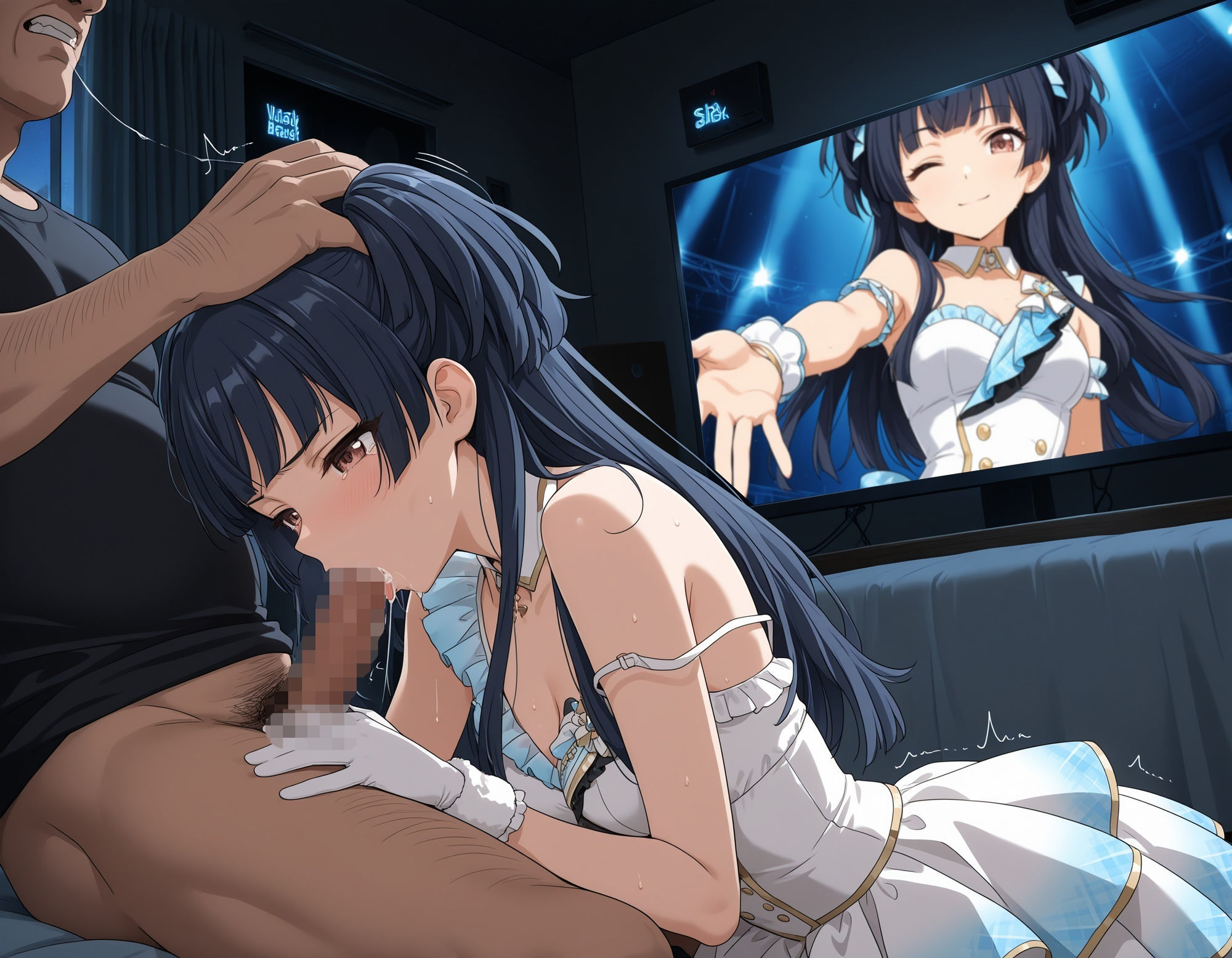 汚されたアイドル 〜黛冬●子〜【500枚】 画像5