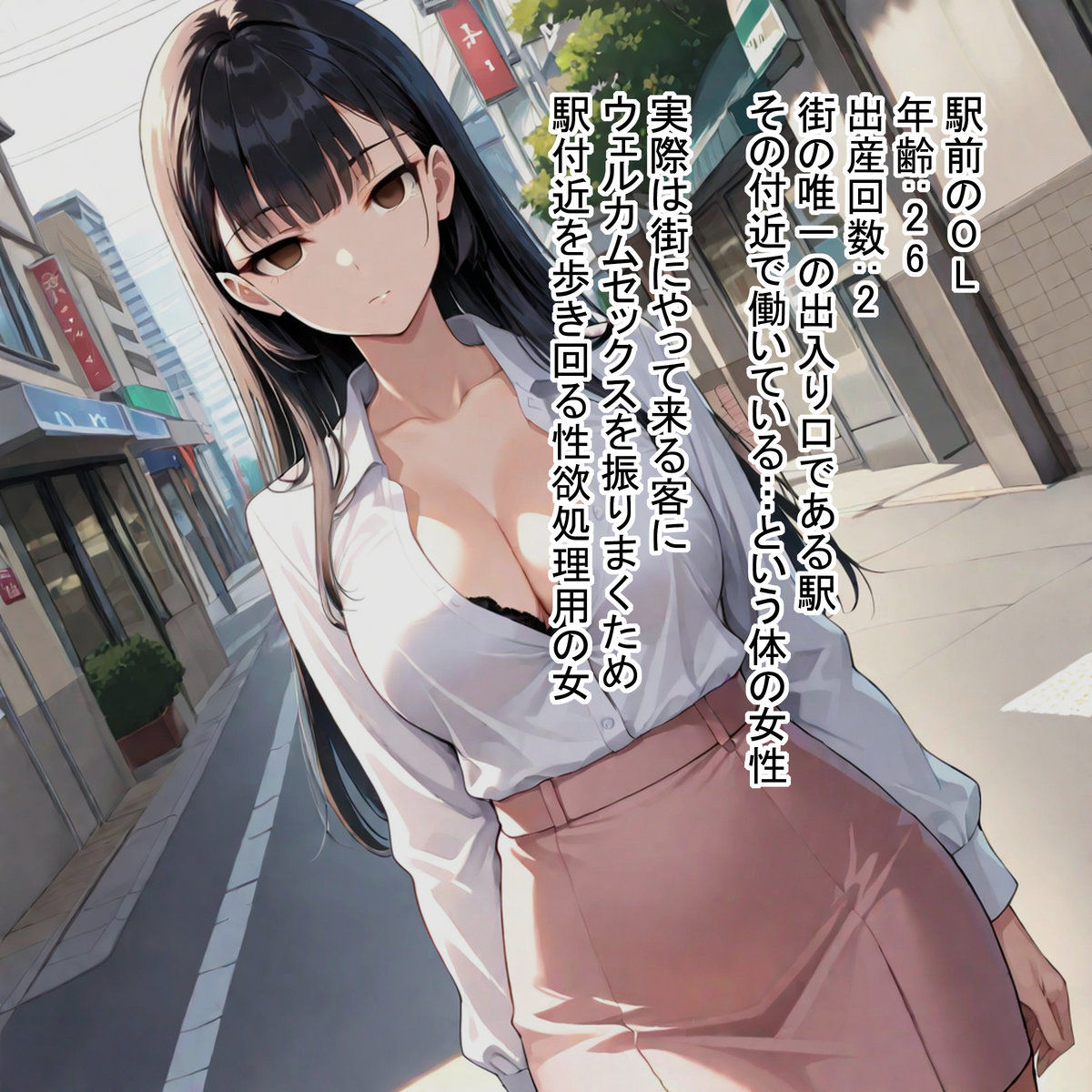 催〇街のモブ女さんたち 画像1