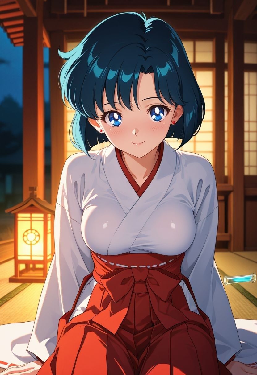 もしも。。。このキャラが巫女だったら〜水野〇美〜 画像1