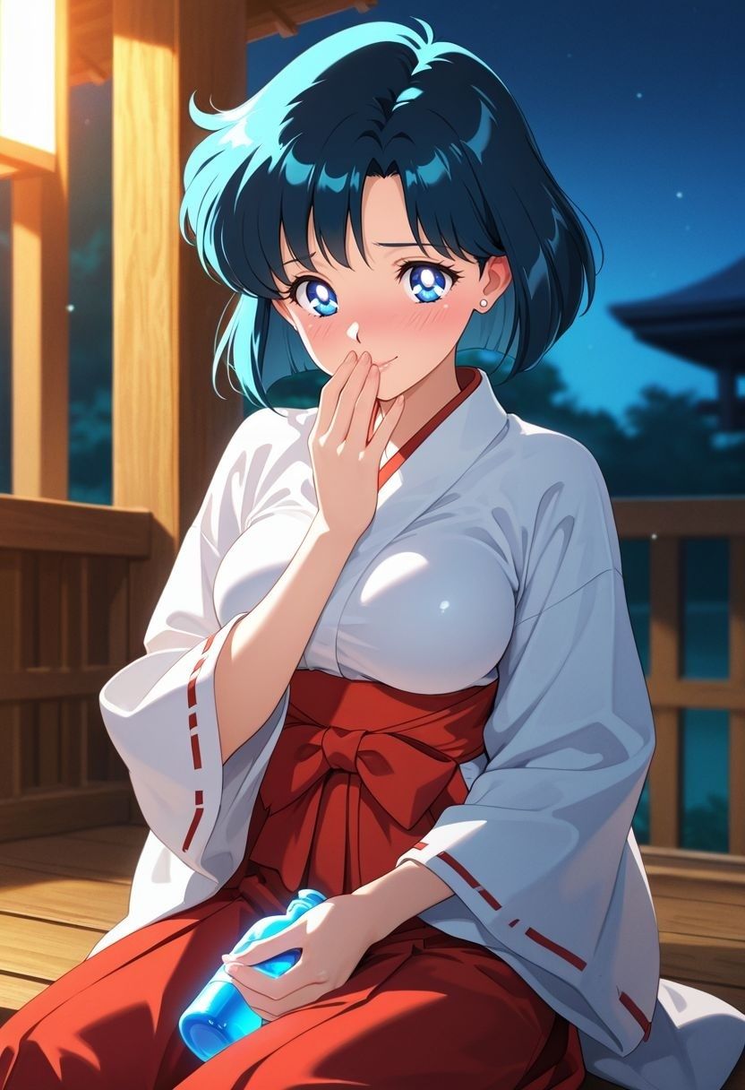 もしも。。。このキャラが巫女だったら〜水野〇美〜 画像2