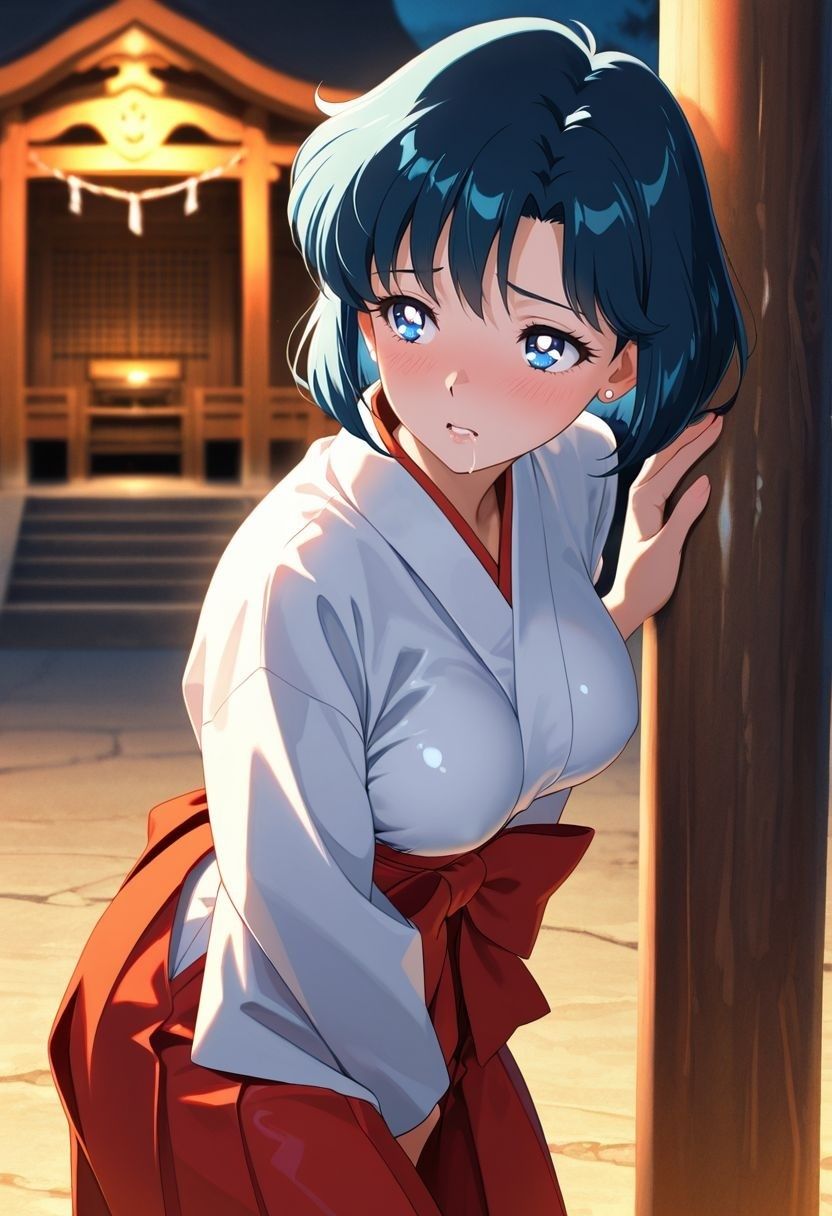 もしも。。。このキャラが巫女だったら〜水野〇美〜 画像5